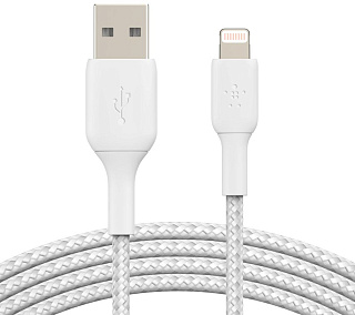 Кабель Belkin Boost Charge (CAA002bt3MWH) USB-A/Lightning 3m (White)