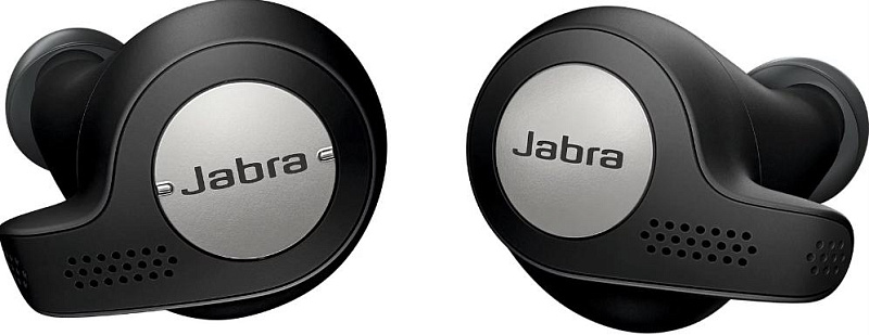 фото Bluetooth-наушники с микрофоном Jabra Elite 65T (Active Black)
