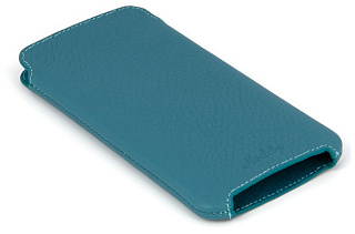 Чехол Heddy Ultraslim для iPhone 6 нат.кожа. Бирюзовый