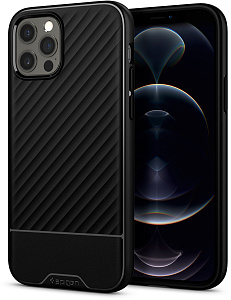 Чехол Spigen Core Armor (ACS01515) для iPhone 12/iPhone 12 Pro (Black)