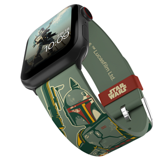 Ремешок MobyFox STAR WARS - Boba Fett, зеленый (для Apple Watch, все размеры)