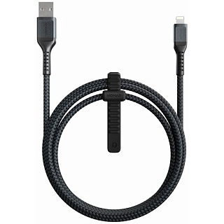 Кабель Nomad Lightning to USB, длина 1,5 м. Цвет чёрный