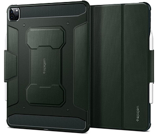 Чехол Spigen Rugged Armor Pro (ACS01032) для iPad Pro 12.9&quot; 2018/2020 (Military Green)