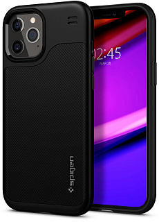 Чехол Spigen Hybrid NX (ACS01519) для iPhone 12/ iPhone 12 Pro (Black)