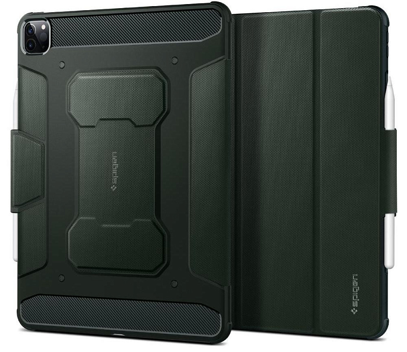 фото Чехол Spigen Rugged Armor Pro (ACS01032) для iPad Pro 12.9" 2018/2020 (Military Green)