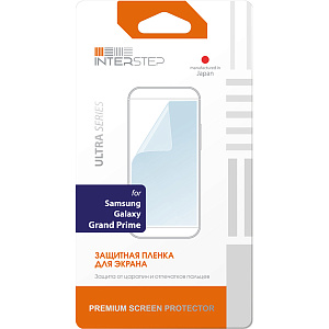 Защитная Пленка Interstep Серии Ultra Для Samsung Galaxy Grand Prime (G530) (Ультрапрозрачная)