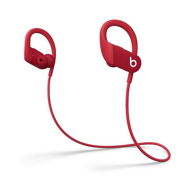 фото Беспроводные наушники-вкладыши Powerbeats High-Performance Wireless Earphones - Red, красного цвета 