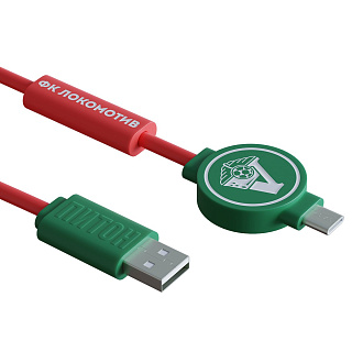 Кабель type-c Электрический Питон ФК Локомотив 1 метр