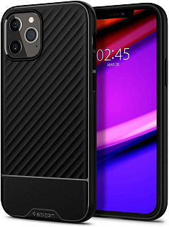 Чехол-накладка Spigen Core Armor (ACS01471) для iPhone 12 Pro Max (Black)
