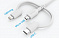 Кабель Anker powerline II USB-A to 3 in 1 charging cable White