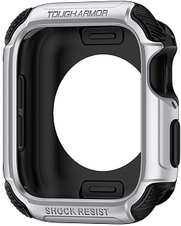Чехол Spigen Tough Armor, silver - Apple Watch 4 44mm