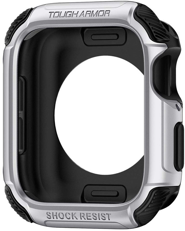 фото Чехол Spigen Tough Armor, silver - Apple Watch 4 44mm
