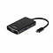Rombica Type-C Hub M6 USB 3.0 Type-C (m) - 1 Type-C (DC IN)HDMI3 Usb 3.0 Type-A (f). Цвет черный