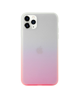 Чехол SwitchEasy Skin для iPhone 11 Pro Max. Цвет бело-розовый градиент
