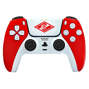 Геймпад DualSense для PS5 "Спартак. Красно-Белый"