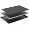 Защитные накладки Incase Textured Hardshell in Woolenex для ноутбука MacBook Air 13&quot; w/Retina 2020. Материал пластик, внешняя отделка из ткани. Цвет: темно-серый