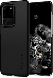 Чехол Spigen Thin Fit, black - Galaxy S20 Ultra