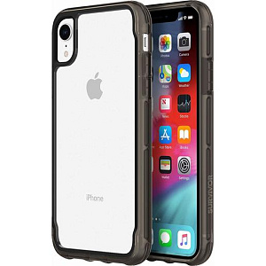 Чехол защитный Griffin Survivor Clear для iPhone XS/X. Материал пластик. Цвет прозрачный/черный