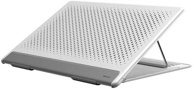 фото Подставка Baseus Let's go Mesh Portable (SUDD-2G) для ноутбука (White/Gray)