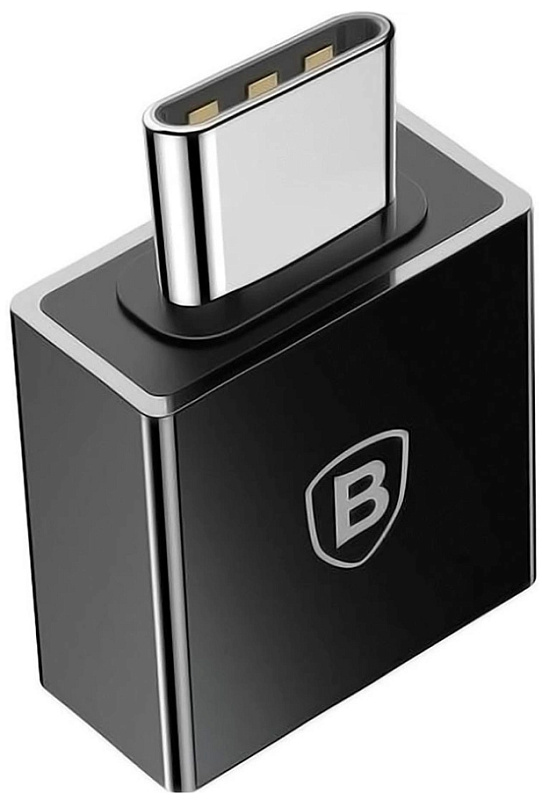 фото Адаптер Baseus USB/USB-C CATJQ-B01 (Black)