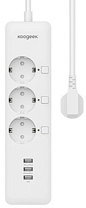 Умный сетевой фильтр Koogeek Smart Outlet Apple HomeKit (O1EU)