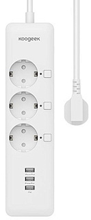 Умный сетевой фильтр Koogeek Smart Outlet Apple HomeKit (O1EU)