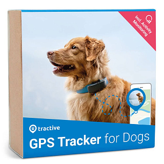 Tractive. GPS трекер для собак, цвет черный