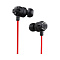 Наушники JVC проводные внутриканальные, модель HA-FX1X-E, серия XX. Цвет: черный/красный