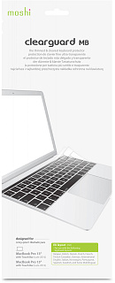 Защитная накладка Moshi ClearGuard (99MO021918) для клавиатуры MacBook Pro 13/15" 2016 (Transparent)