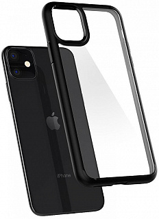 Чехол Spigen Ultra Hybrid, black - iPhone 11
