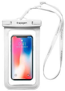 Чехол Spigen Velo A600 Waterproof Phone Case, white