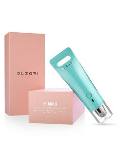 OLZORI. Массажер для области вокруг глаз и губ E-Molli, цвет зеленый