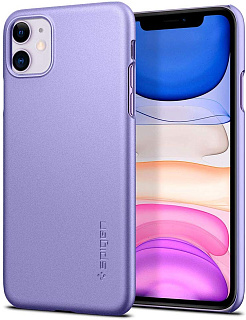 Чехол Spigen Thin Fit (ACS00404) для iPhone 11 (Purple)