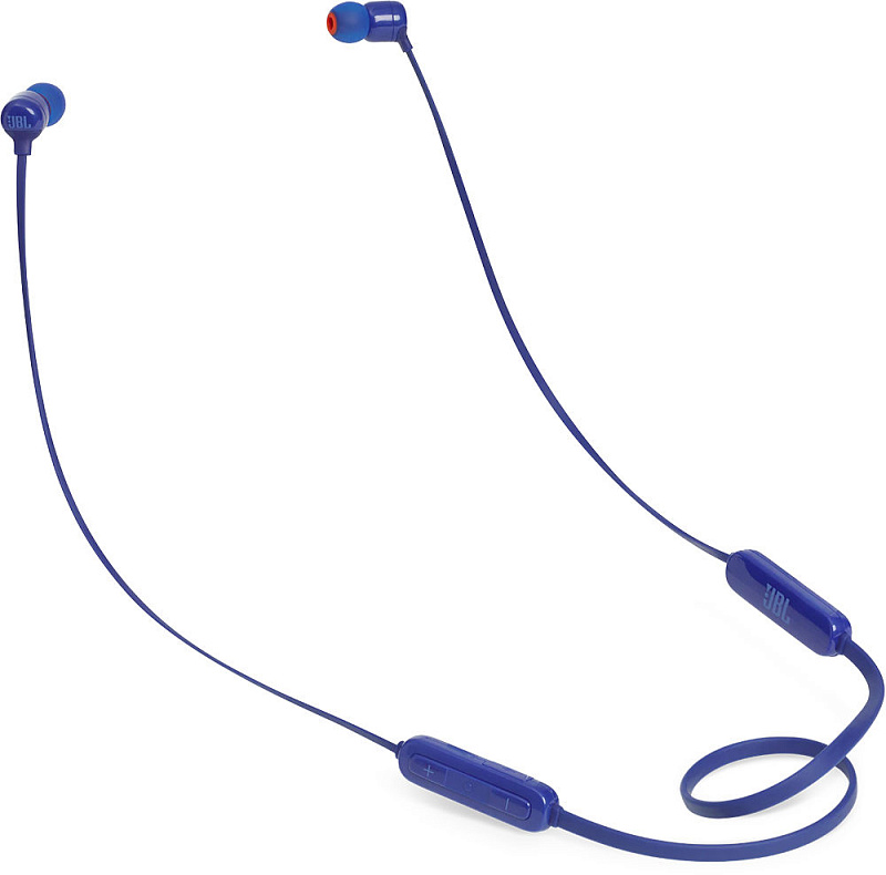 фото Bluetooth-наушники JBL T110BT с микрофоном (Blue)