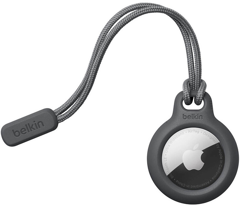фото Держатель со шнурком Belkin Secure Holder (F8W974btBLK) для Apple AirTag (Black)
