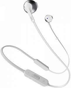 Беспроводная гарнитура JBL T205 , 16 Om , 98 dB , серебро