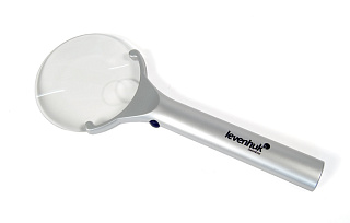 Лупа Levenhuk Zeno 50, 2,2/4,4x, 88/21 мм, 2 LED 38114