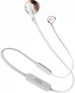 Беспроводная гарнитура JBL T205 , 16 Om , 98 dB , розовое золото