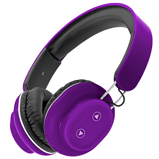 Беспроводная гарнитура INTERSTEP SBH-350 Touch, фиолетовая