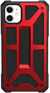 Защитный чехол UAG для iPhone 11 серия Monarch цвет красный/111711119494/32/4