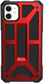 Защитный чехол UAG для iPhone 11 серия Monarch цвет красный/111711119494/32/4