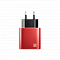 Сетевое зарядное устройство LENZZA Piazza Metallic Wall Charger. Два порта USB 5В, 2,1А. Цвет красный.
Lenzza Piazza Metallic Wall Charger, MFi - Red