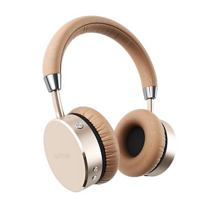 Беспроводные накладные наушники Satechi Bluetooth Aluminum Wireless Headphones. Цвет золотой.
Satechi Bluetooth Aluminum Wireless Headphones