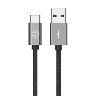 Кабель LAB.C USB-C на USB. Длина 1,2 м. Цвет: серый