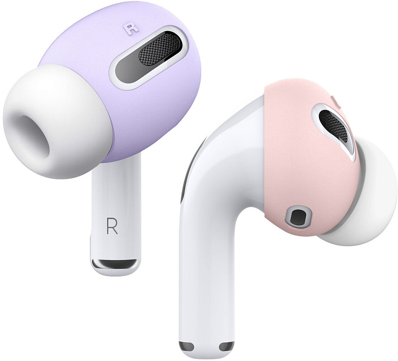 фото Чехол Elago Ear Tips (EAPP-PADSM-PKLV) для AirPods Pro (Pink/Lavender)