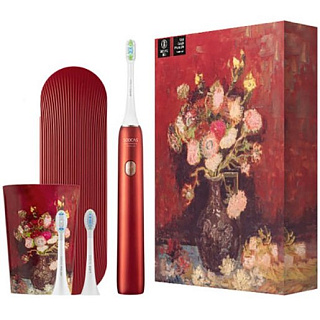 SOOCAS X3U Van Gogh Electric Toothbrush Red
