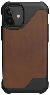 Чехол-накладка UAG Metropolis LT (11234O118380) для iPhone 12 mini (Brown)