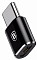 Переходник Baseus MicroUSB/USB-C Adapter CAMOTG-01 (Black)