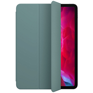 Обложка Smart Folio for 11-inch iPad Pro (2nd generation) - Cactus,Кожанный чехол Folio для 11- IPad Pro 2-го поколения цвета дикий кактус