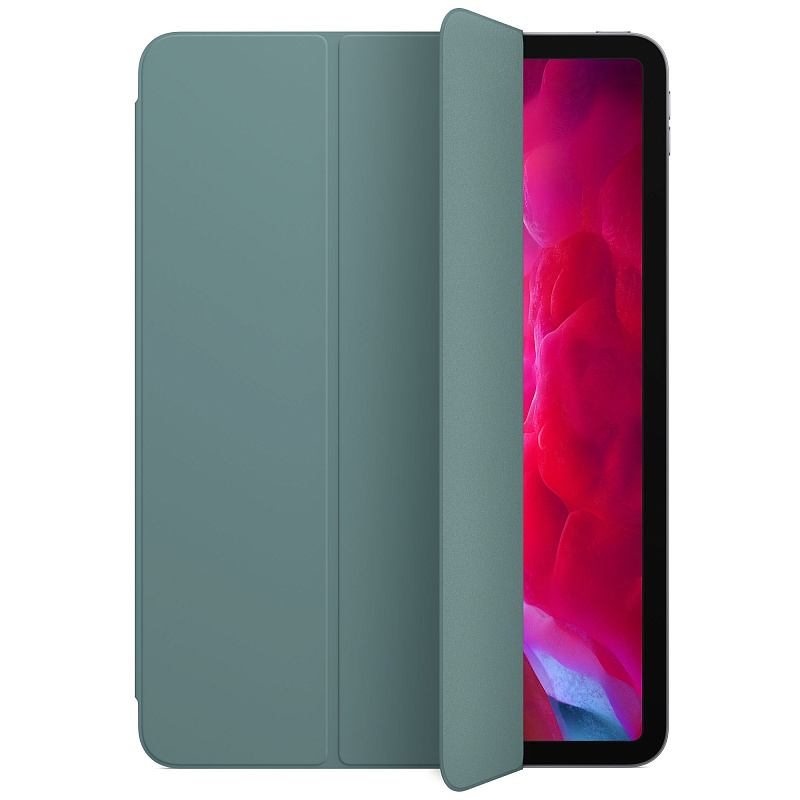 фото Обложка Smart Folio for 11-inch iPad Pro (2nd generation) - Cactus,Кожанный чехол Folio для 11- IPad Pro 2-го поколения цвета дикий кактус